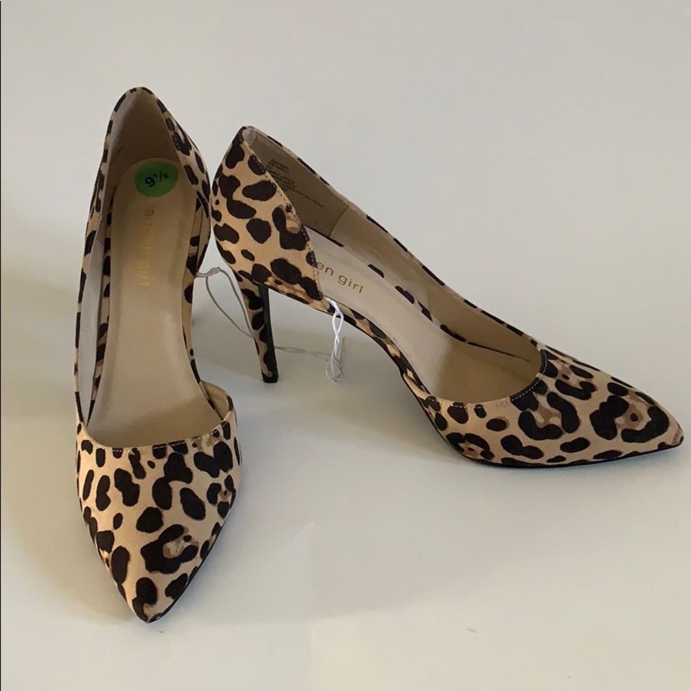 Madden Girl Erynnn Leopard Heels Size 9.5